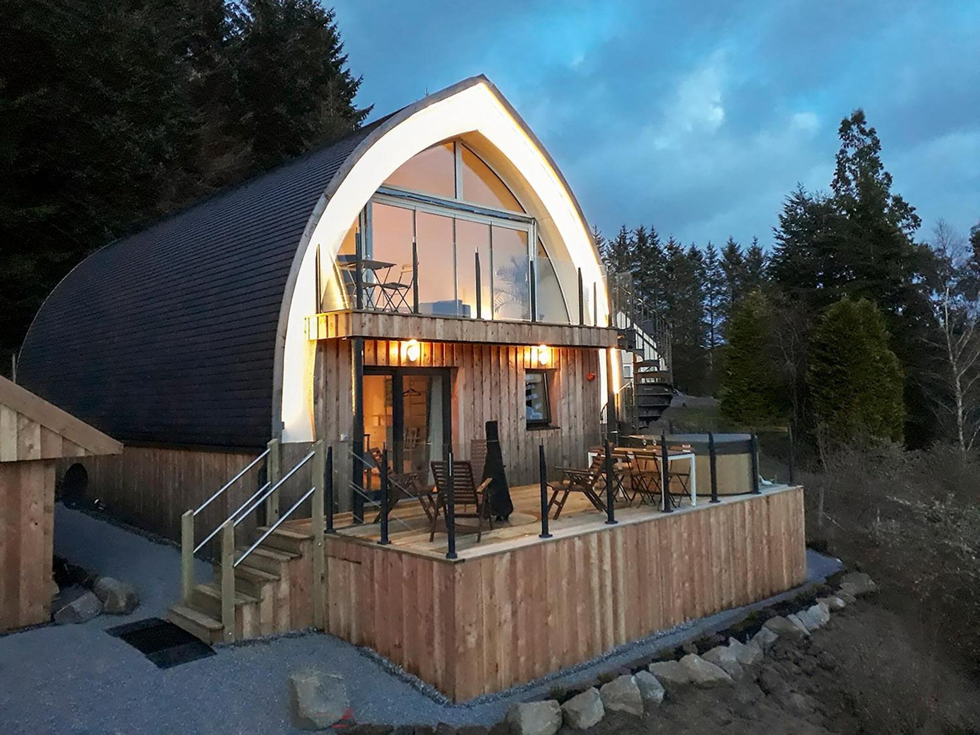 Villa Jill Strawbale House- Ukc2935 Strontian Esterno foto