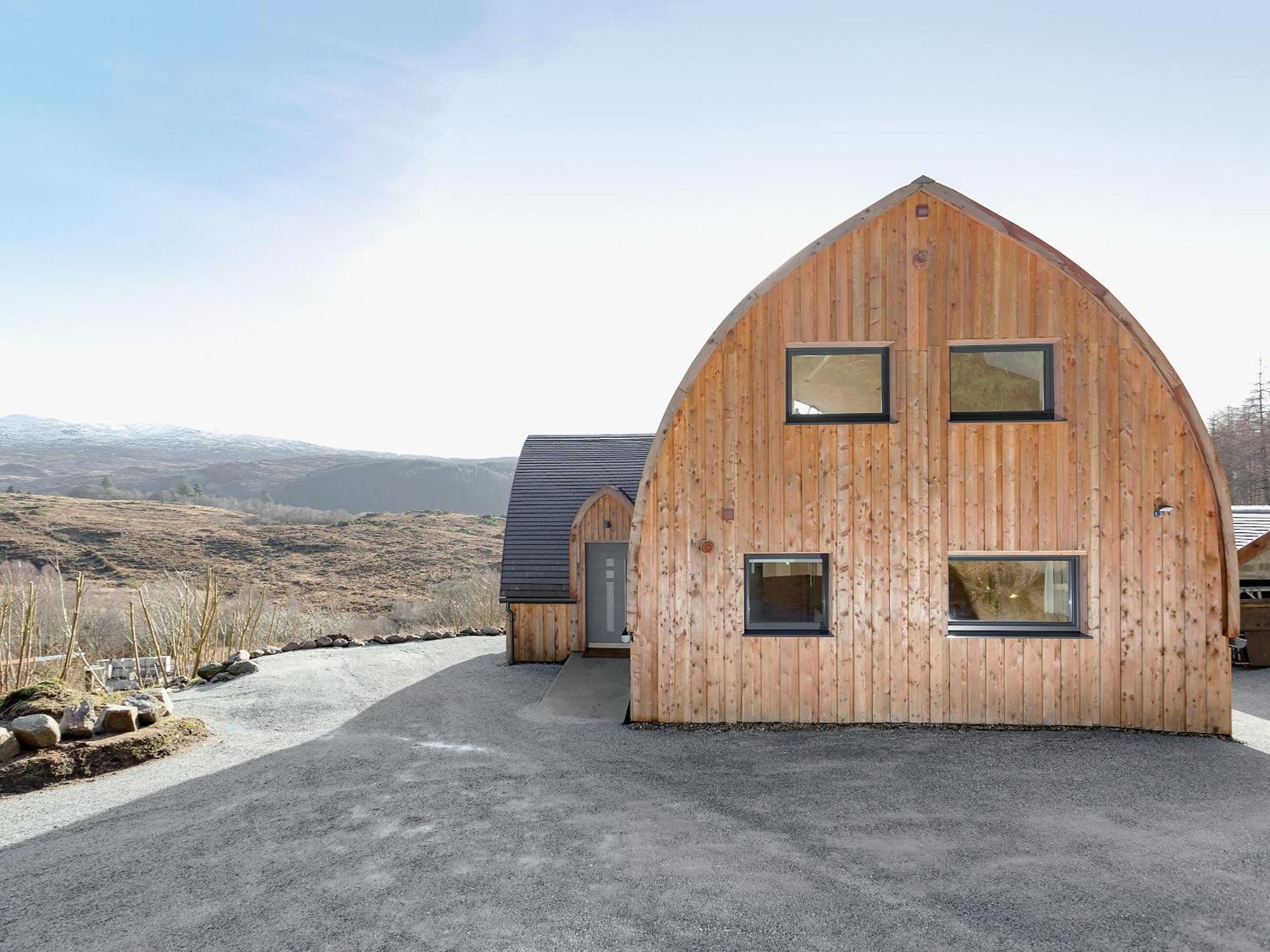 Villa Jill Strawbale House- Ukc2935 Strontian Esterno foto