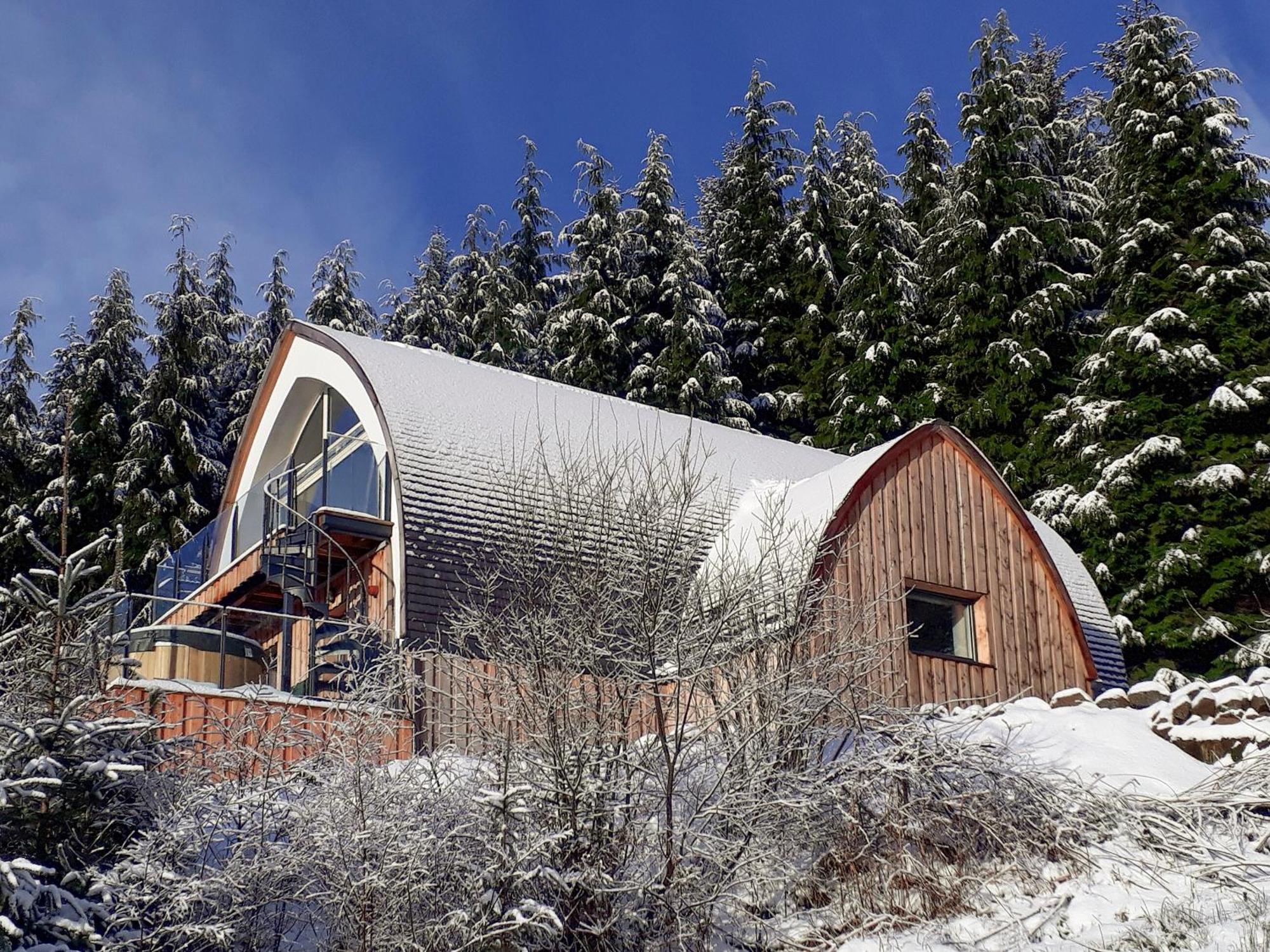 Villa Jill Strawbale House- Ukc2935 Strontian Esterno foto